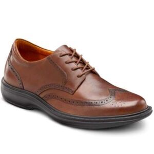 NWOT Dr Comfort Chestnut Brown 8 1/2 W STK 8320 Shoes Comfort Oxford Diabetic